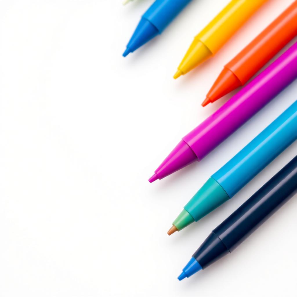 Gel Pen Set, 10 Colours
