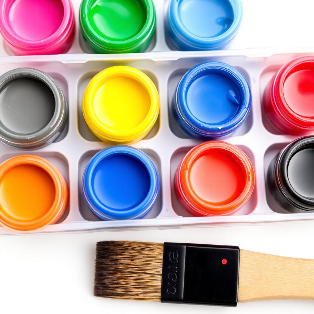 Poster Colour Set, 12 Shades