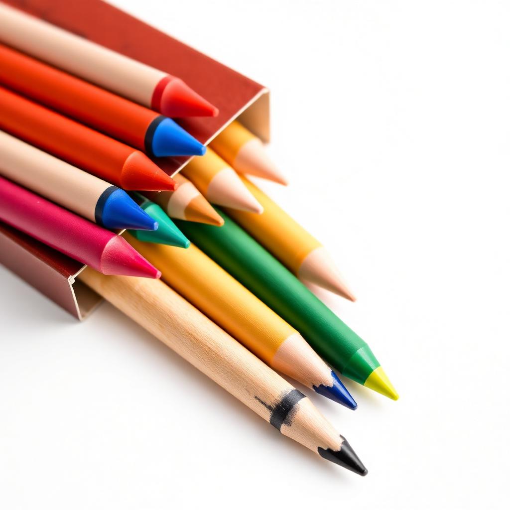 12-Shade Wax Crayons